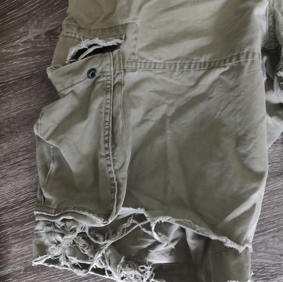 Mens polo jeans company camouflage camo distressed size 36 cargo - Picture 2 of 9